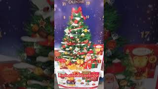 Giant lindt advent calendar christmas chocolate adventcalendar lindtchocolate xmas shorts [upl. by Yob]