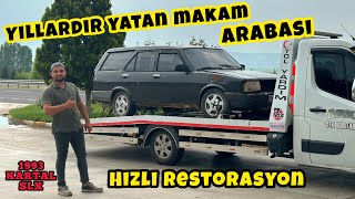 HIZLI RESTORASYON  YILLARDIR YATAN MAKAM ARABASI  1993 KARTAL SLX [upl. by Oht690]