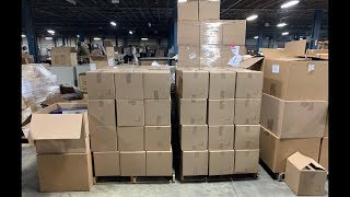 Shopping for Amazon Customer Returns Liquidation Pallets amp Mystery Boxes from a Liquidation Company [upl. by Ayouqes]