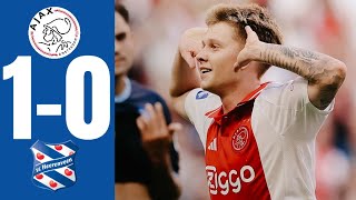 Ajax  Heerenveen  10  SAMENVATTING  Eredivisie 20242025 [upl. by Godfrey]