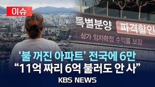 이슈 불 꺼진 아파트 전국에 6만 가구…악성 미분양도 쌓인다2024년 2월 17일토KBS [upl. by Thurber]