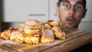 Original Griechische Bougatsa Selber Machen  Gefüllter Blätterteig [upl. by Pachton]