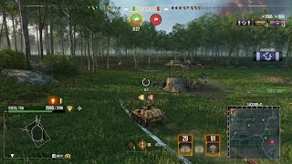 World of Tanks console Wiesel tow first ever game in it [upl. by Nylak515]