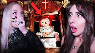 The REAL Annabelle Doll Threatened Our Lives Psychic [upl. by Nylednarb]