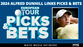 2024 Alfred Dunhill Links Championship Picks  DP World Tour Bets  Fantasy Golf Picks [upl. by Urbanus]