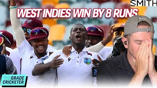 ONE OF THE GREATEST EVER UPSETS IN TEST CRICKET HISTORY  AUS v WI  Brisbane  Day 4 [upl. by Hauser245]