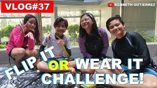 Flip it or Wear it Challenge  KENNETH GUTIERREZ  VLOG 37 [upl. by Anyale]