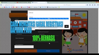 CARA MENGATASI REGISTRASI DAPODIK PAUD BERHENTI 30  Uinstal Dapodik Paud dengan Benar [upl. by Lareine]