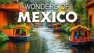 Wonders of Mexico  The Most Amazing Places in Mexico  Travel Video 4K [upl. by Dibbrun]