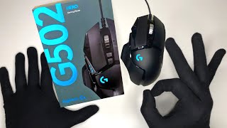 Unboxing Logitech G502 HERO  worlds best selling gaming mouse [upl. by Suoicerp45]