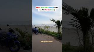 It’s the road between Ashwem Beach amp Mandrem Beach in North Goa🌴🌊 goa fyp travel northgoa [upl. by Annayhs861]