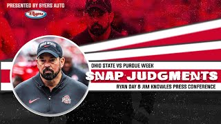 Snap Judgments Ohio State will keep swinging to remedy offensive line run game woes [upl. by Gerita431]