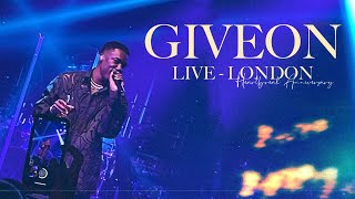 GIVEON  Heartbreak Anniversary  LIVE  London [upl. by Krantz]