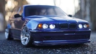 BMW E34  RC Drifting [upl. by Ysset]