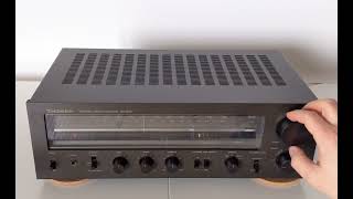 Technics SA  202 Vintage Stereo Receiver  Verstärker [upl. by Enilrad]