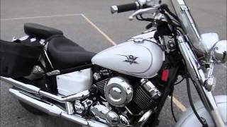 2009 Yamaha VStar 650 Classic stock 98512 demo ride amp walk around [upl. by Zeus]