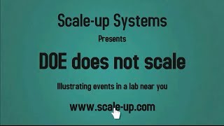 DynoChem DOE does not scale [upl. by Anetsirk547]