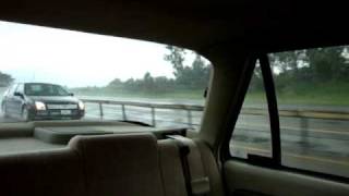 Craziest Hydroplane Car Crash Ever Caught On Film [upl. by Asiled]