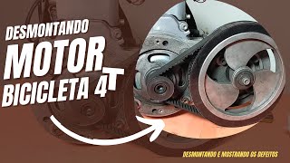 Desmontando motor 4t 49cc bicicleta motorizada [upl. by Mor953]