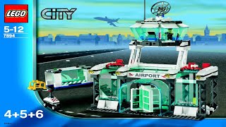 LEGO instructions  City  Airport  7894  Airport Book 3 [upl. by Troth]