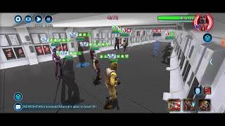 AurraBosskGreefMandoZam L3 buffs vs BosskGreefMandoBobaDengar L9 Bossk grit revive 65 [upl. by Todhunter]