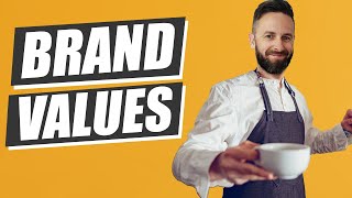 How To Define Your Core Brand Values Steps  Examples [upl. by Oicneserc449]