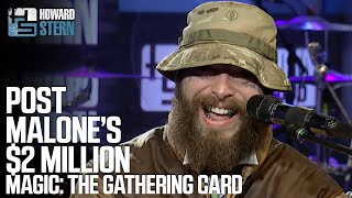 Post Malone Spent 2 Million on a Magic The Gathering Card [upl. by Aiykan]