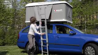 Maggiolina Airlander  Grand Tour AutoHome car roof top tents [upl. by Airetahs609]