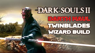 Dark Souls II The Lost Sinner meets the Dark Side  Twinblade Dex Int Build [upl. by Orelee]