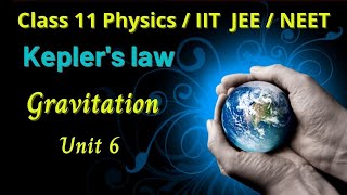 Class 11 Physics Keplers law Gravitation unit 6 AlexMaths [upl. by Augustin]