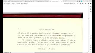 Renato Prof Caccioppoli  SUGLI ELEMENTI UNITI DELLE TRASFORMAZIONI FUNZIONALI  parte I [upl. by Truelove]