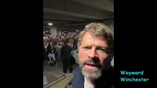 Massive Tornado Hits Area By Misha Collins amp Supernatural Fans amp Cast In Nashville SPNNASH 2023 [upl. by Deaner]