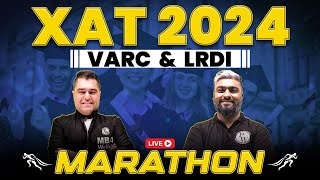 XAT 2024 VARC and LRDI LIVE MARATHON by MBA Wallah  XAT 2024 Exam Live Marathon [upl. by Larson]