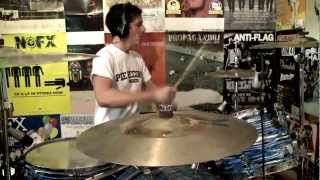 Blink 182  Hearts All Gone Drum Cover HD  Kye Smith [upl. by Tsirc320]