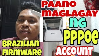 Paano Mag Lagay ng Pppoe Account Hg6245d ONU Brazilian Firmware [upl. by Lenroc]