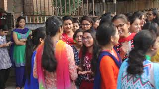 Sandli sandli naina vich song  group dance by student of DrSNMC Jodhpur [upl. by Oirazan126]