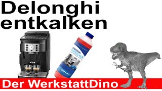 Delonghi Kaffeeautomat Entkalken Magnifica S [upl. by Aronos317]