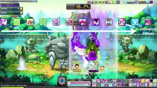 MapleStory Pathfinder 6th job Burst Rotation  Animation Cancel Edition [upl. by Roze]