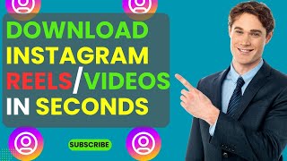 How to download Instagram Reels Video Without Watermark Update 2025 [upl. by Alvy]