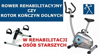 Rower rehabilitacyjny  Rotor kończyn dolnych  Co wybrać dla seniora  Wady i zalety  🇵🇱 🇪🇺 [upl. by Earl123]