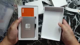 Unboxing  ING debit card Ipon 2022 [upl. by Sinnard]