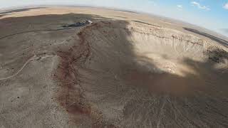 Stunning 4K Drone Footage of Barringer Crater  DJI FPV  Flagstaff AZ [upl. by Anivlis]