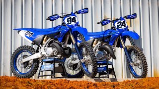 Which TwoStroke is Best For You 2024 Yamaha YZ125X Vs YZ250X TESTED [upl. by Fronniah]