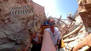 Gardaland Mammut 360° VR POV Onride [upl. by Endaira]