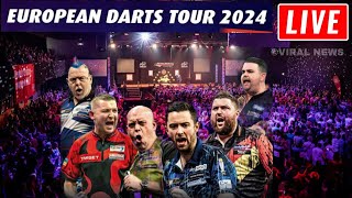 European Tour 6 Live Stream  Baltic Sea Darts Open 2024  European Tour Darts Live Stream [upl. by Ggerc]