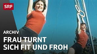 Turnen im Frauenturnverband  Frau und Sport  Retro Doku  SRF Archiv [upl. by Vasyuta]