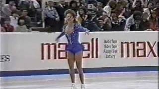 Jill Trenary USA  1988 Worlds Ladies Long Program [upl. by Simonne]