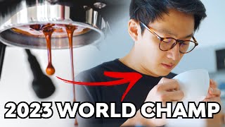 How to Make Espresso Like A World Barista Champion  ft BORAM UM [upl. by Alvita]