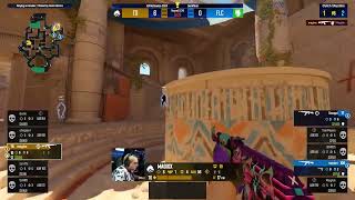 Magixx 1v4 clutch Spirit vs Falcons [upl. by Ingamar]