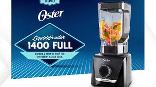 Conheça o Liquidificador Oster 1400W Design Moderno e 15 Velocidades Poderosas [upl. by Dollie]